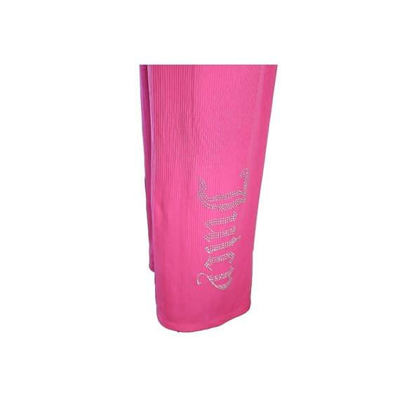 Juicy Couture Pink Pajamas Matching Set Casual Loungewear Two Piece Set Size XL - Picture 5 of 6